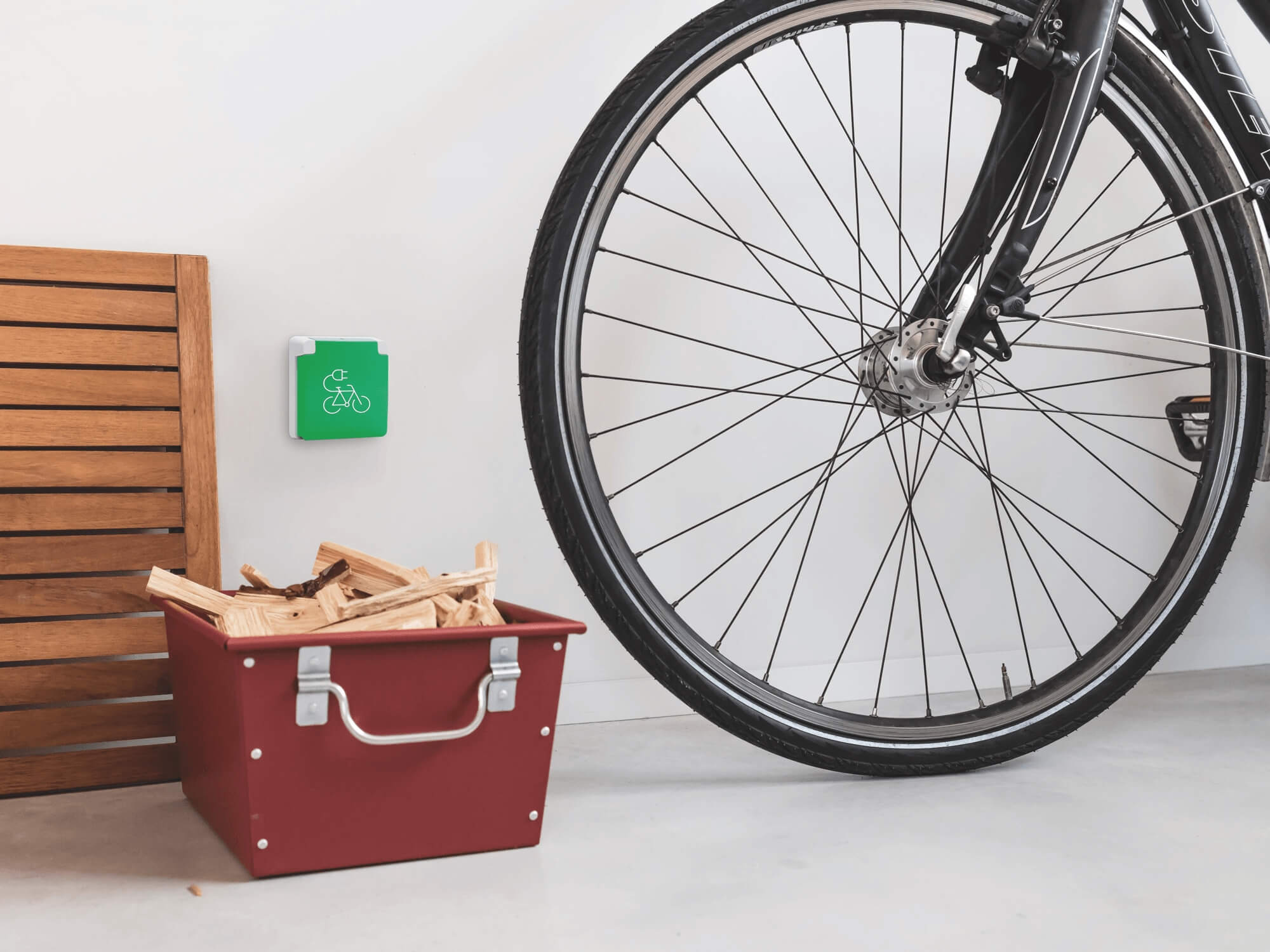 nikohydro white bikecharger