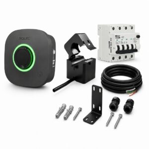 Rolec EVO Intelligent EV Charger (up to 7.4kW or 22kW, 1 x Type 2 socket) Package including CT clamp(s) and Installation
