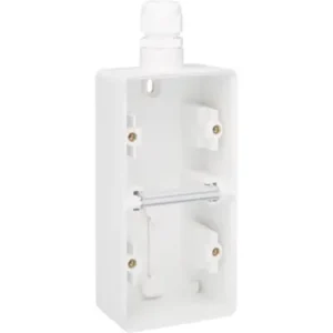 hydro opbouwbak 2 voudig verticaal met 1x m20 inga