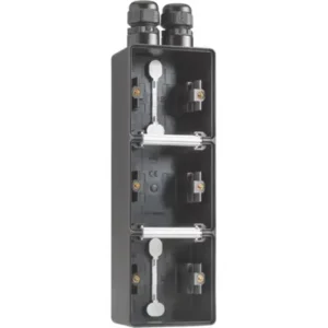 hydro opbouwbak 3 voudig verticaal met 2x m20 inga (2)