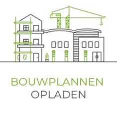 pictogram bouwplannen opladen pictogram bouwplannen opladen