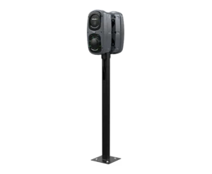 rolec evfp0035 wallpod met 2x gemonteerd op paal