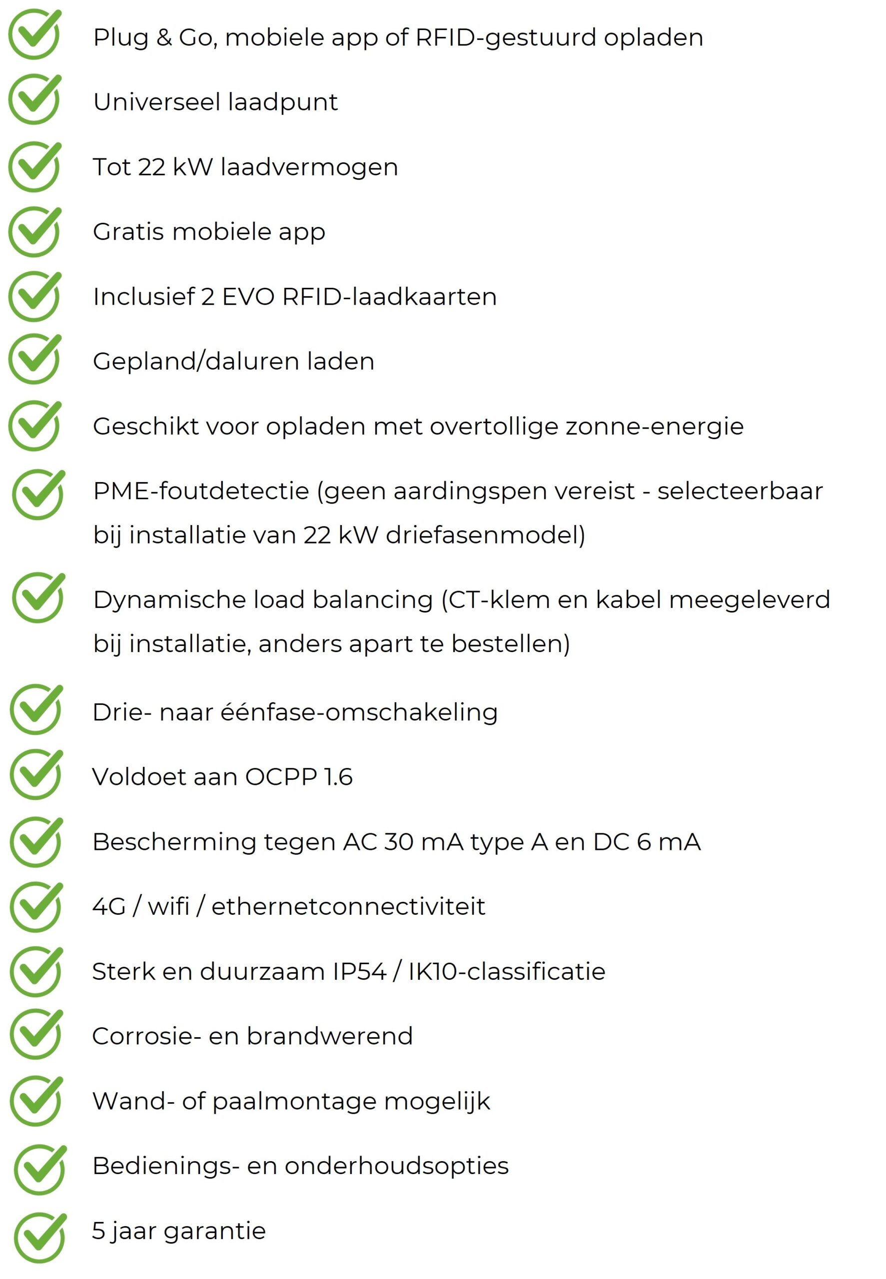 rolec evo rolec5013 informatie checklist mobiel