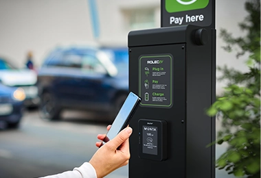 rolec tap and charge rolec5000 gebruiker met kaart