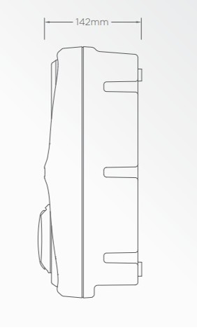 rolec wallpod rolec4020g technical drawing 2
