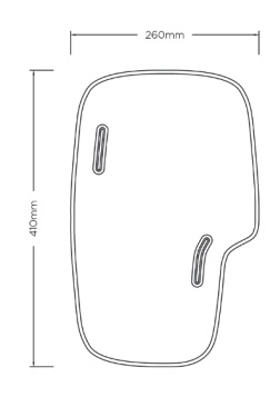 rolec zura rolec3046b technical drawing front