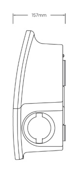 rolec zura rolec3046b technical drawing side
