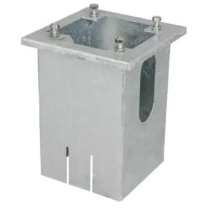 rolec gmcp0010 gegalvaniseerde stalen grondmontagevoet